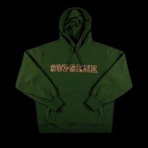 Supreme Jewels Hooded Sweatshirt 'Green'