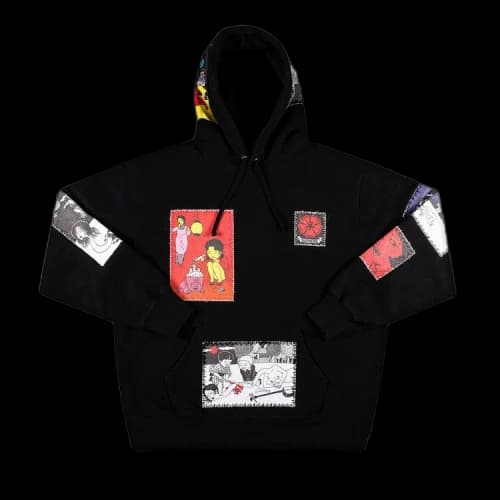 Supreme x Toshio Saeki Hooded Sweatshirt 'Black'