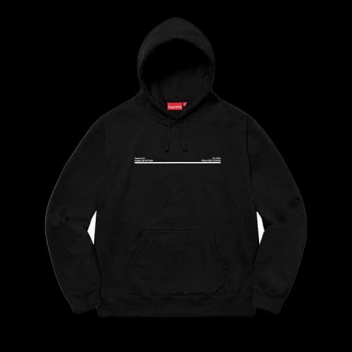 Supreme Shop Hooded Sweatshirt - New York 'Black'