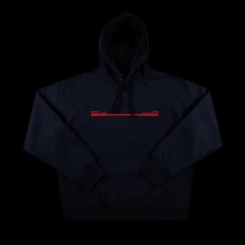 Supreme Shop Hooded Sweatshirt - Los Angeles 'Navy'