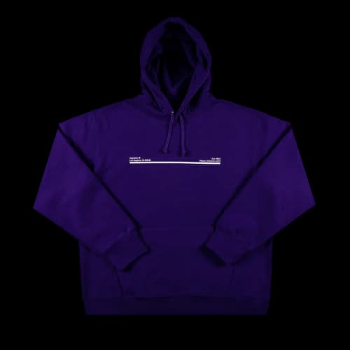 Supreme Shop Hooded Sweatshirt - Los Angeles 'Purple'