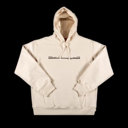 Supreme Shop Hooded Sweatshirt - San Francisco 'Natural'