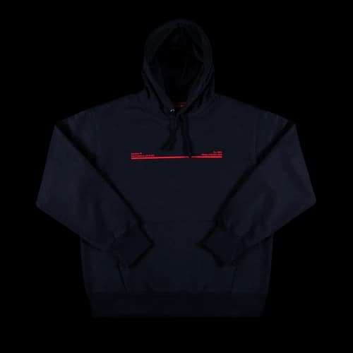Supreme Shop Hooded Sweatshirt - San Francisco 'Navy'