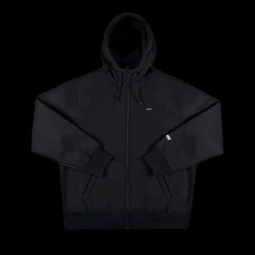 Supreme x WINDSTOPPER Zip Up Hooded Sweatshirt 'Black'