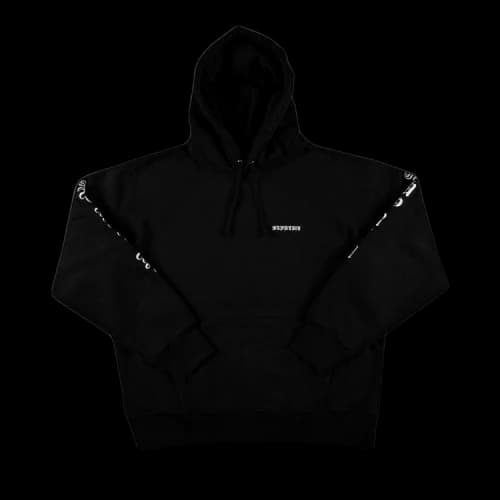 Supreme Peace Hooded Sweatshirt 'Black'