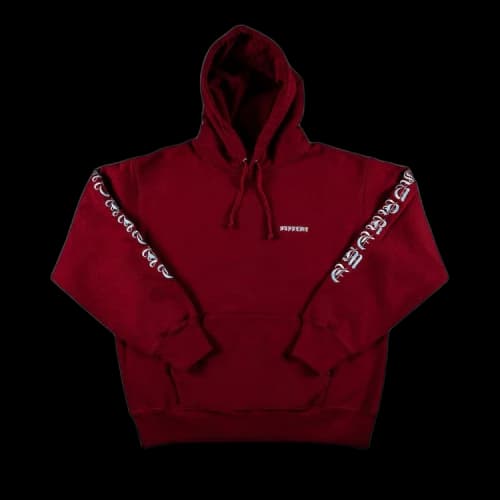 Supreme Peace Hooded Sweatshirt 'Cardinal'
