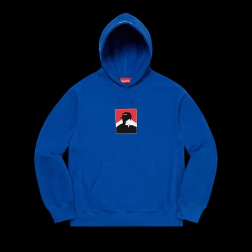 Supreme Portrait Hooded Sweatshirt 'Royal'