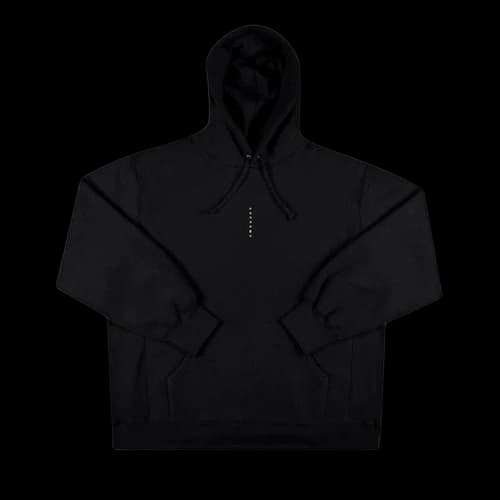 Supreme Micro Logo Hooded Sweatshirt 'Black'