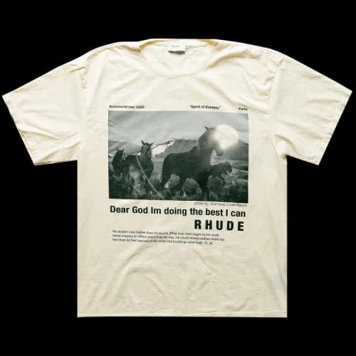 Rhude Best I Can T-Shirt 'White'