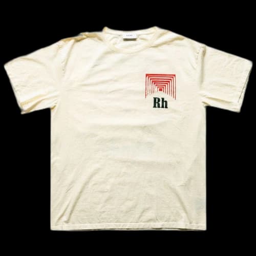 Rhude Box Perspective T-Shirt 'White'