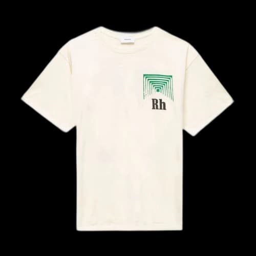 Rhude Box Perspective Tee 'White'
