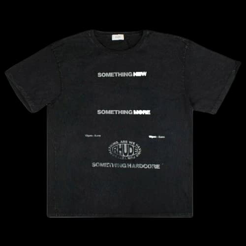Rhude Something More Short-Sleeve T-Shirt 'Black'