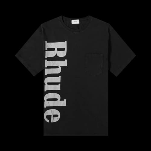 Rhude Logo Pocket Tee 'Black'