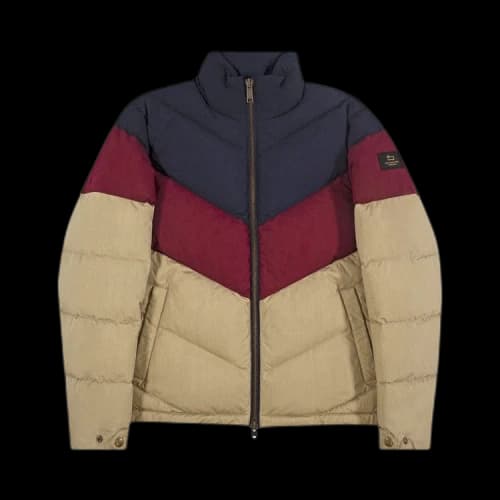 Aimé Leon Dore x Woolrich Chevron Puffer 'Sky Captain'