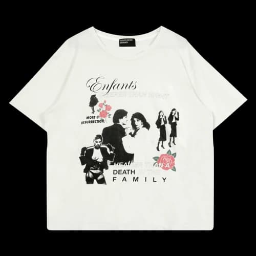 Enfants Riches Déprimés Mort Et Resurrection T-Shirt 'Ivory/Multicolor'