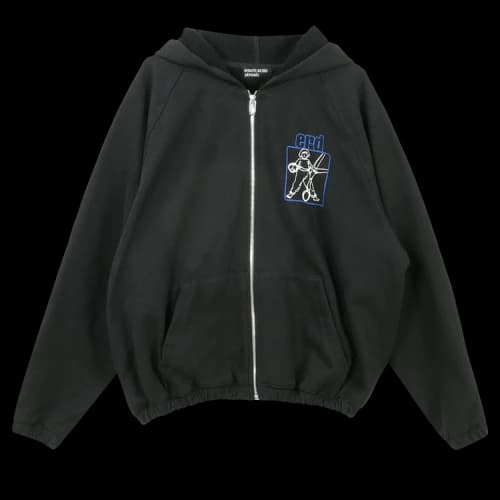 Enfants Riches Déprimés Nursery To Misery Zip Hoodie 'Black/Multicolor'