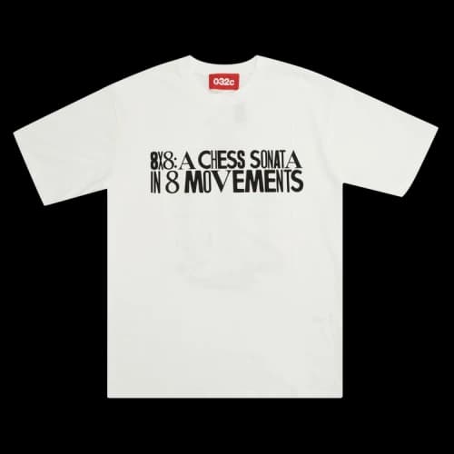 032c T Shirts Men's White Crew Neck