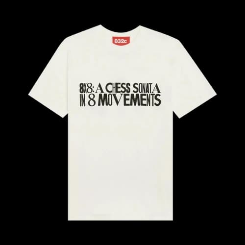 032c T Shirts Men's White Crew Neck