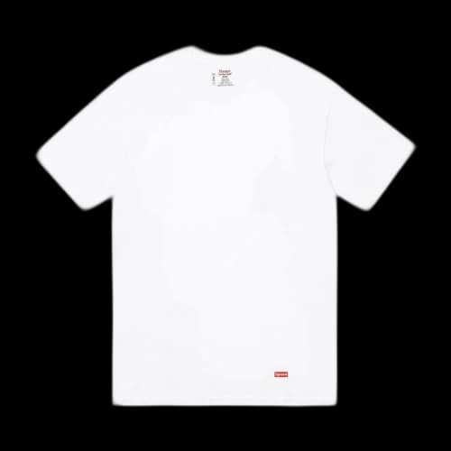 Supreme x Hanes Tagless Tees (3 Pack) 'White'