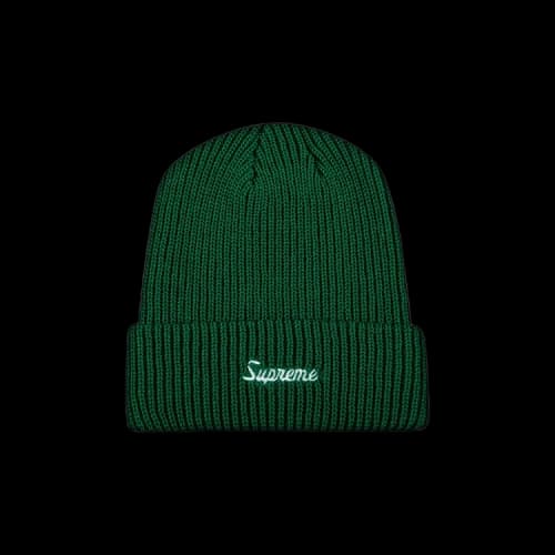 Supreme Loose Gauge Beanie 'Green'