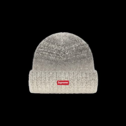 Supreme Gradient Stripe Beanie 'Grey'