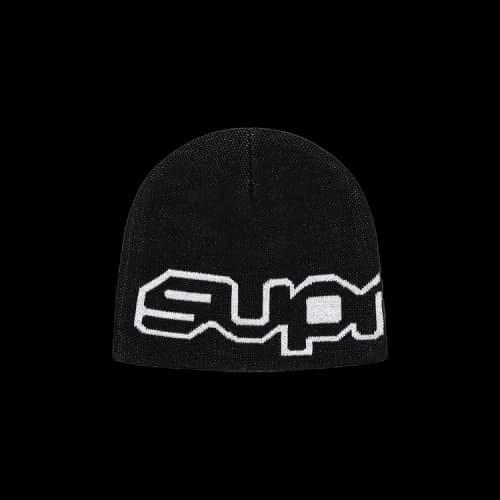 Supreme Wrap Logo Beanie 'Black'