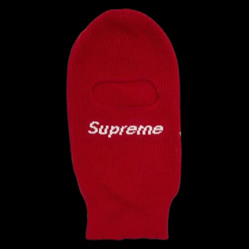 Supreme x New Era Box Logo Balaclava 'Red'