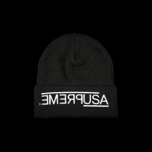 Supreme USA Beanie 'Black'