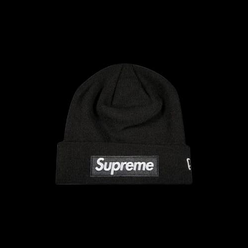 Supreme x New Era Box Logo Beanie 'Black'