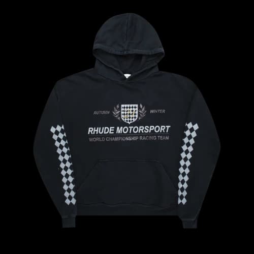 Rhude Motor Crest Hoodie 'Black'