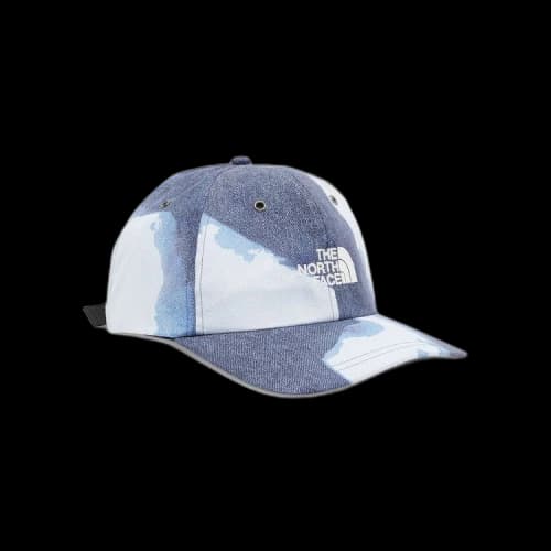 Supreme x The North Face Bleached Denim Print 6-Panel 'Indigo'