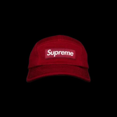 Supreme Wool Camp Cap 'Red'