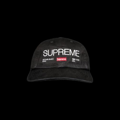 Supreme Est. 1994 6-Panel 'Black'