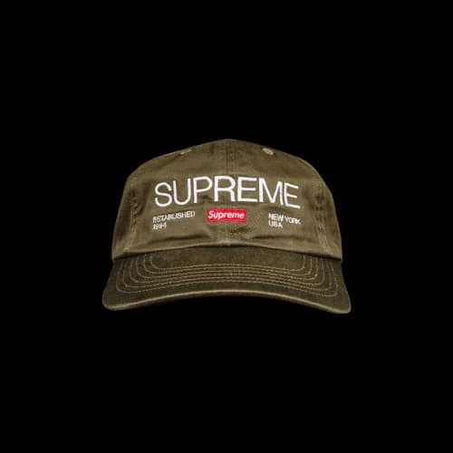 Supreme Est. 1994 6-Panel 'Olive'