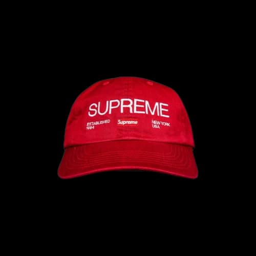 Supreme Est. 1994 6-Panel 'Red'