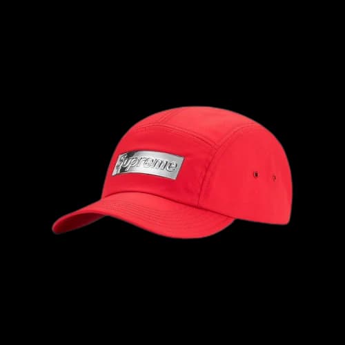 Supreme Mirror Camp Cap 'Red'