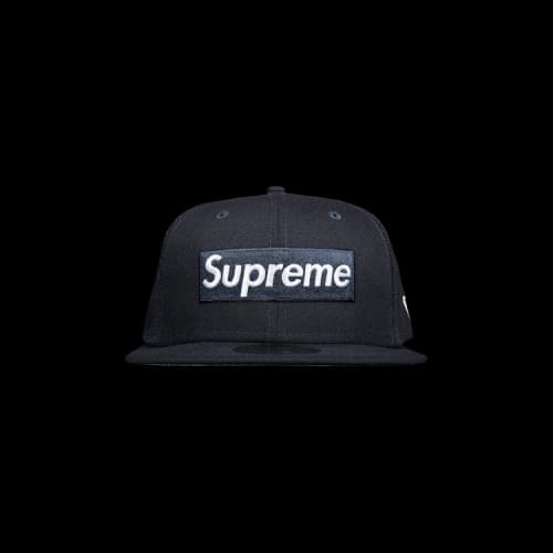 Supreme x New York Yankees Box Logo New Era 'Navy'