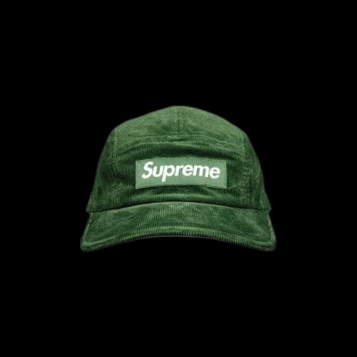 Supreme GORE-TEX Corduroy Camp Cap 'Green'