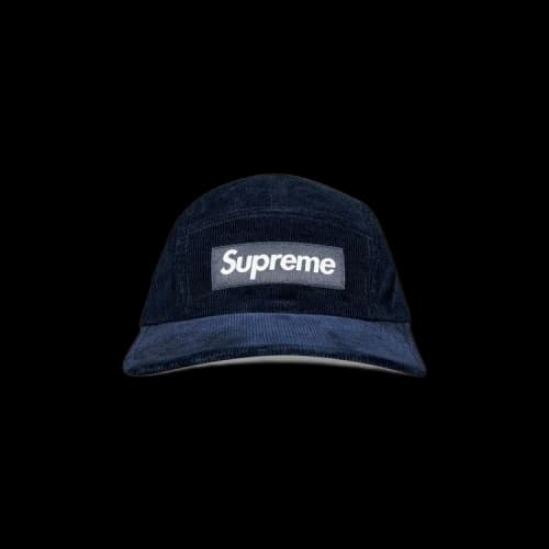 Supreme GORE-TEX Corduroy Camp Cap 'Navy'
