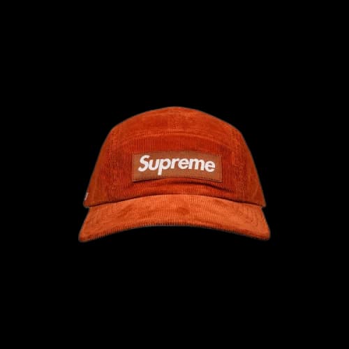 Supreme GORE-TEX Corduroy Camp Cap 'Rust'
