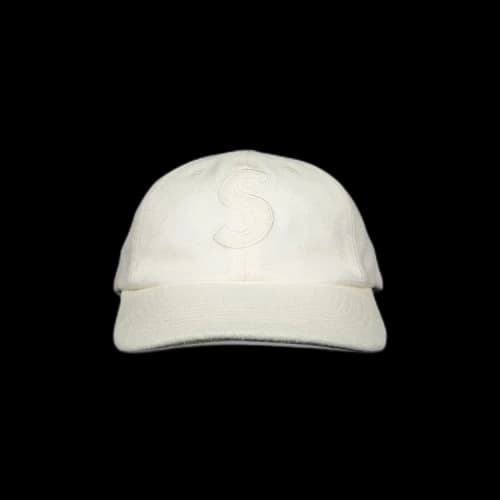 Supreme Wool S Logo 6-Panel 'White'