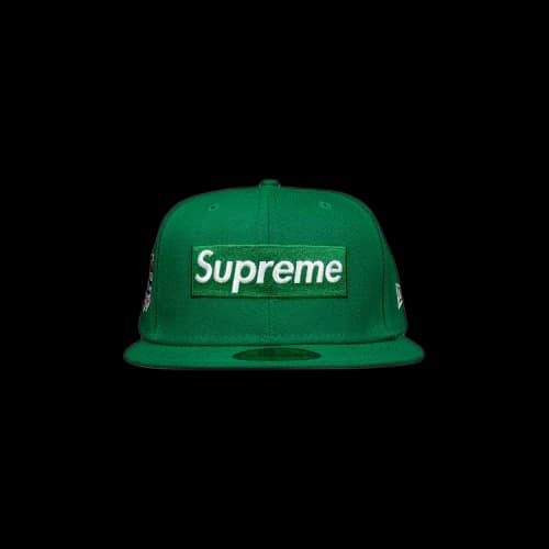 Supreme No Comp Box Logo New Era 'Green'