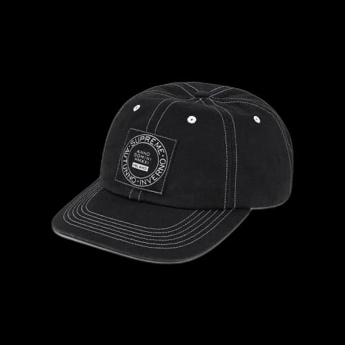 Supreme Milano Patch 6-Panel 'Black'