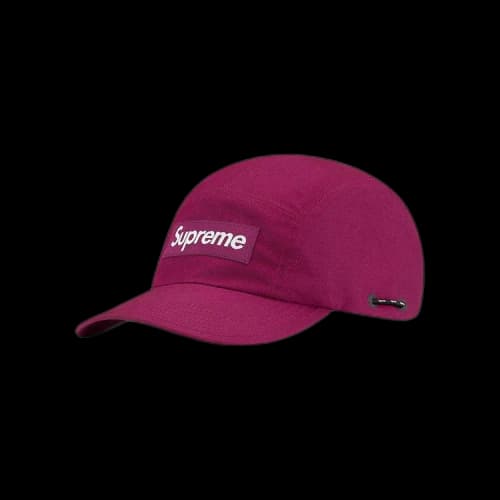 Supreme Shockord Camp Cap 'Plum'