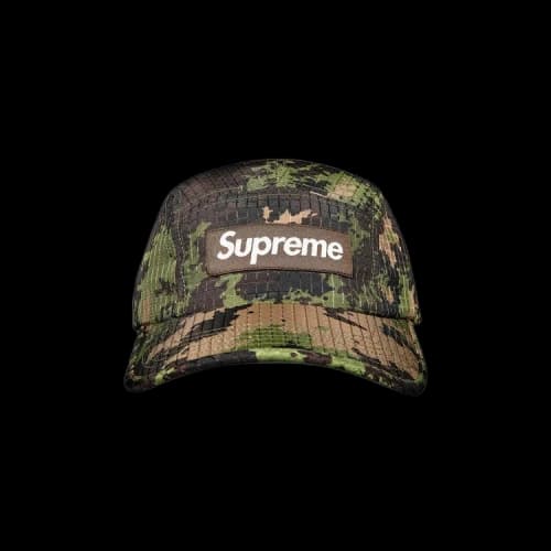 Supreme Camo Ripstop Camp Cap 'Woodland Camo'