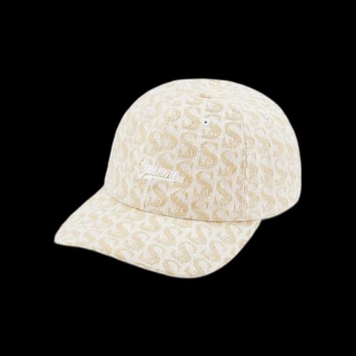 Supreme Monogram Denim 6-Panel 'Tan'