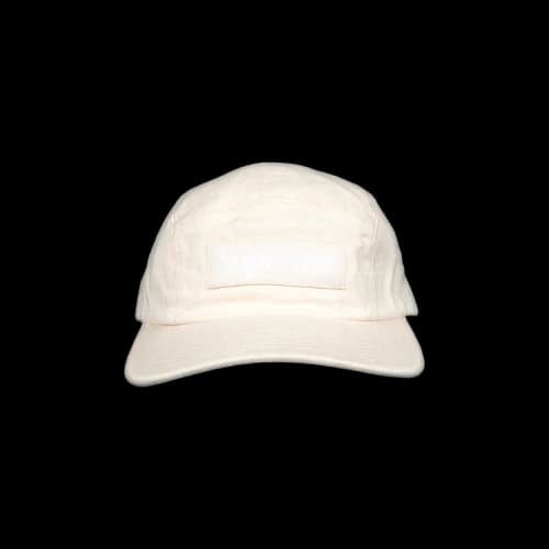 Supreme Washed Chino Twill Camp Cap 'White'