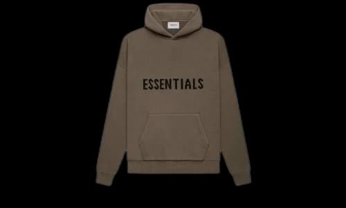 Fear of God Essentials Knit Pullover Hoodie Harvest