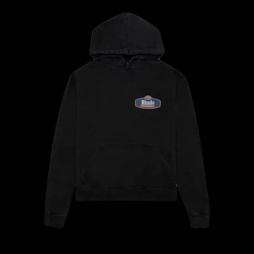 Rhude Racing Crest Hoodie 'Black'