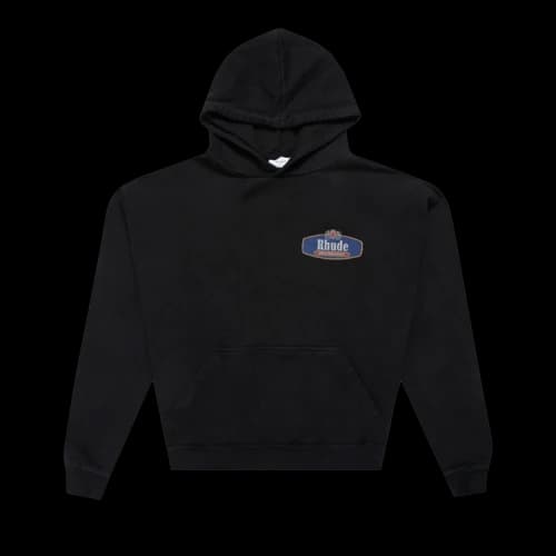 Rhude Racing Crest Hoodie 'Black'